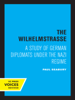 The Wilhelmstrasse: A Study of German Diplomats Under the Nazi Regime
