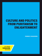 Culture and Politics From Puritanism to Enlightenment