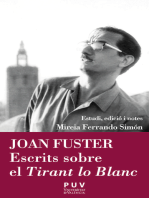 Joan Fuster. Escrits sobre el Tirant lo Blanc