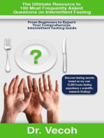 The Ultimate Resource to the 100 Most Frequently Asked Intermittent Fasting Questions