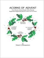 Acorns of Advent- Four Poems about People Who Played Important Supporting Roles in the Life of Jesus