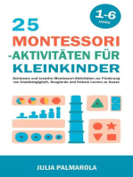 25 Montessori - Aktivitäten für Kleinkinder