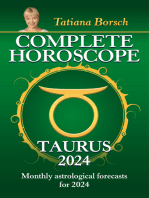 Complete Horoscope Taurus 2024: Monthly astrological forecasts for 2024
