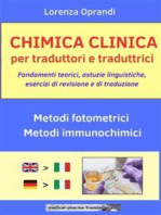 Chimica clinica per traduttori e traduttrici: Fondamenti teorici, astuzie linguistiche, esercizi di revisione e di traduzione