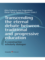 Transcending the eternal debate between traditional and progressive education: A constructive scholarly dialogue