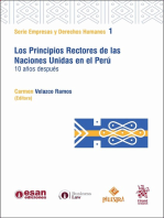 Los Principios Rectores de las Naciones Unidas en el Perú: 10 años después