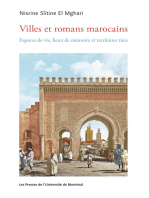 Villes et romans marocains: Espaces de vie, lieux de mémoire et territoires tiers