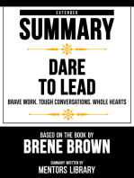 Extended Summary - Dare To Lead