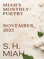 November 2023: Miah's Monthly Poetry, #6