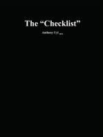 The "Checklist"