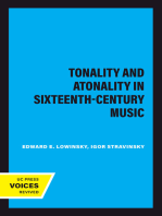 Tonality and Atonality in Sixteenth-Century Music