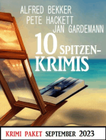 10 Spitzenkrimis September 2023: Krimi Paket