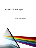 A Proof On Star Signs: A Lecture By
