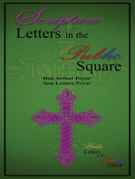 Scripture Letters in the Public Square