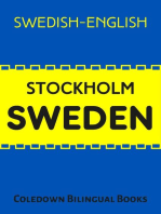 Stockholm Sweden: Swedish-English