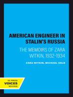An American Engineer in Stalin's Russia: The Memoirs of Zara Witkin, 1932-1934
