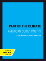 Part of the Climate: American Cubist Poetry