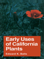 Early Uses of California Plants