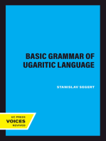 A Basic Grammar of Ugaritic Language