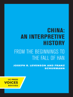 China: An Interpretive History: From the Beginnings to the Fall of Han