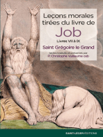 Leçons morales tirées du livre de Job - Tome 3: Livres VII à IX