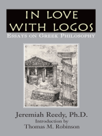 In Love With Logos: Essays on Greek Philosophy