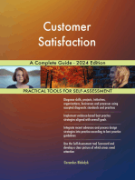 Customer Satisfaction A Complete Guide - 2024 Edition
