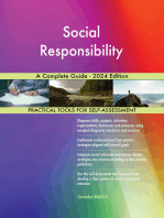 Social Responsibility A Complete Guide - 2024 Edition