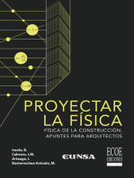 Proyectar la física - 1ra edición: Física de la construcción, apuntes para arquitectos