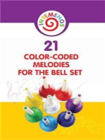 21 Color-coded melodies for Bell Set: Color-Coded visual for 8 Note Bell Set