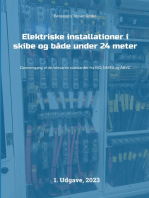 Elektriske installationer i skibe og både under 24 meter: Gennemgang af de relevante standarder fra ISO, NMEA og ABYC