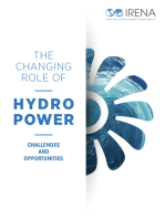 The Changing Role of Hydropower