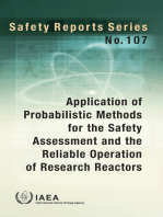 Application of Probabilistic Methods for the Safety Assessment and the Reliable Operation of Research Reactors