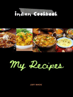 Indian Cookbook My Recipes