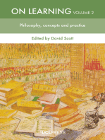 On Learning, Volume 2: Philosophy, concepts and practices