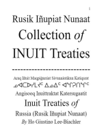 Rusik Iñupiat Nunaat Collection of Inuit Treaties: Grand Collection of INUIT Treaties, #1