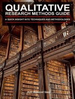 Qualitative Research Methods Guide: A Quick Insight into Techniques and Methodologies