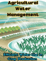 Agricultural Water Management : Efficient Water Use in Crop Production
