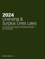 2024 Licensing & Surplus Lines Laws