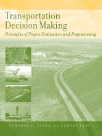 Transportation Decision Making: Principles of Project Evaluation and Programming