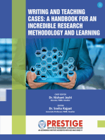 Writing and Teaching Cases: A Handbook for an Incredible Research Methodology and Learning