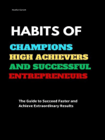 Habits of Champions High Achievers and Successful Entrepreneurs