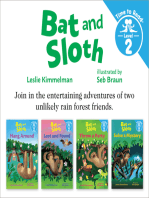 Bat and Sloth Set #1 (Bat and Sloth