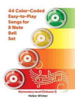 44 Color-Coded Easy-to-Play Songs for 8 Note Bell Set : Elementary level: (Volume 1)