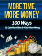 More time More money