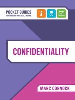 Confidentiality: A Pocket Guide for Nursing and Health Care