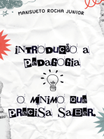 Apostila Introdução A Pedagogia