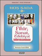 Hoş Sada -2: Fikir, Sanat, Edebiyat Dünyasından