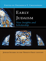 Early Judaism: New Insights and Scholarship