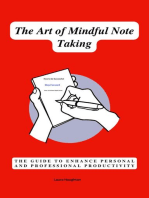 The Art of Mindful Note Taking